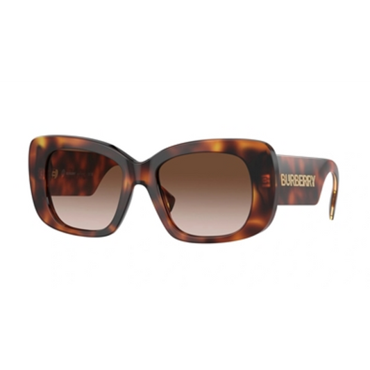 WOMENS NON POLARIZED SQUARE SUNGLASSES, HAVANA/BROWN, 52