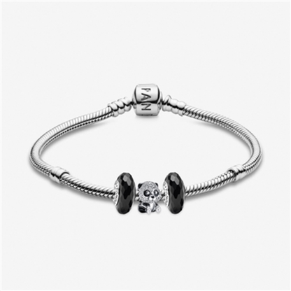 PANDA SPARKLE BANGLE, 7.5"