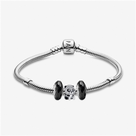 PANDA SPARKLE BANGLE, 7.5"