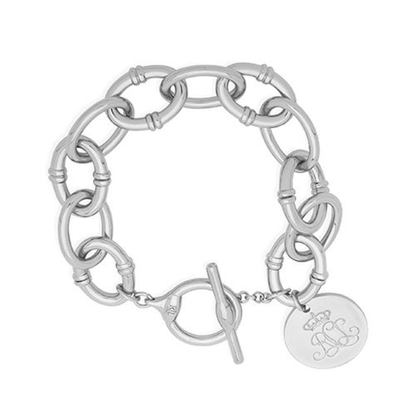 SILVER LINK BRACELET