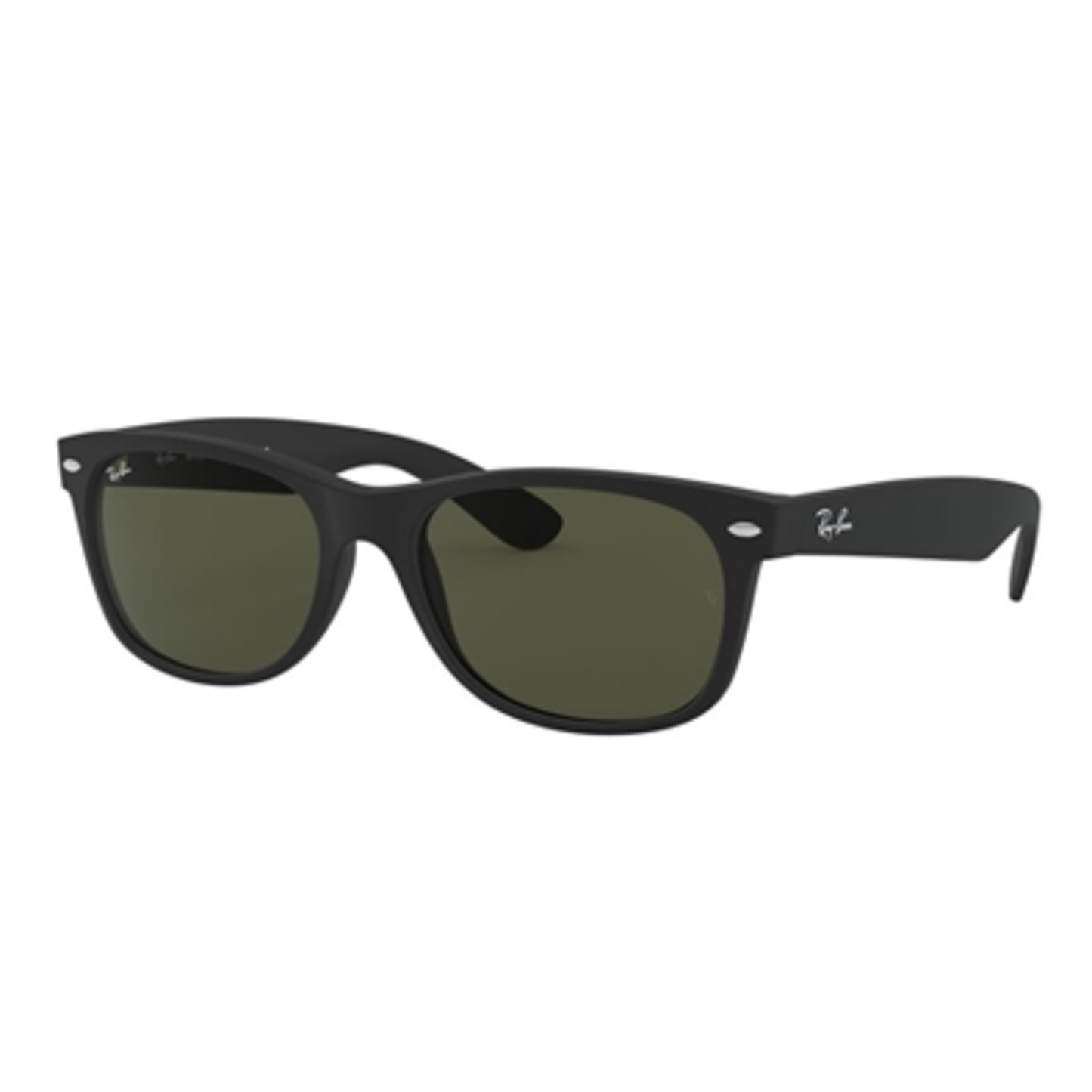 NEW WAYFARER UNISEX NON-POLAR SUNGLASSES, BLACK/GREEN, 55
