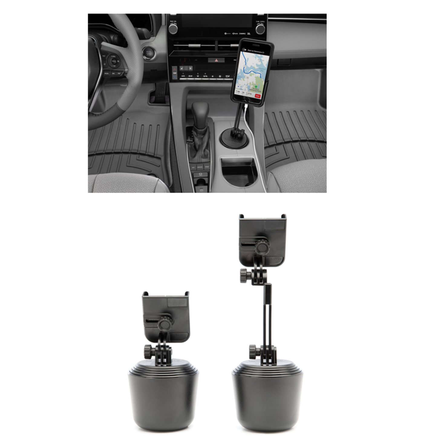 CUPFONE WITH EXTENDER ARM