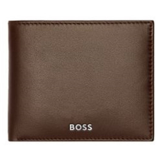 WALLET CLASSIC SMOOTH BROWN, BROWN