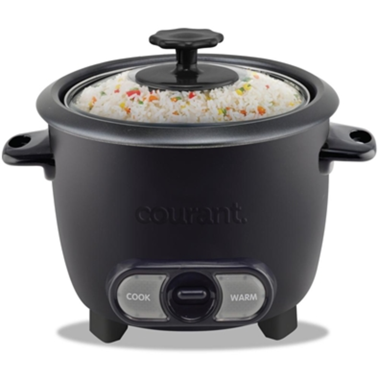 COURANT 8C RICE COOKER - BLACK, BLACK