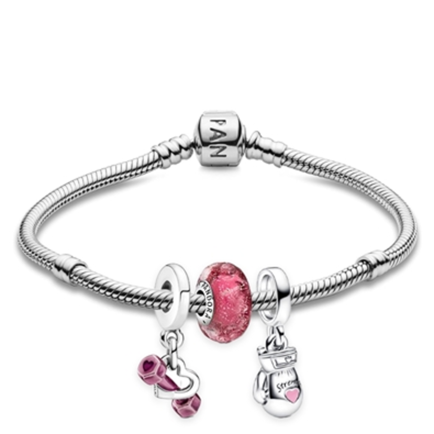 FIGHT LIKE A GIRL BRACELET, 7.9"