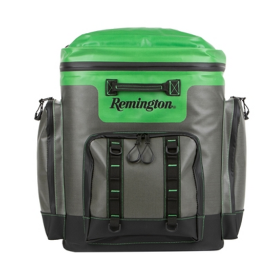 COOLER BACKPACK, GRAY/GREEN, 42 CAN