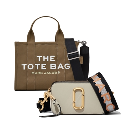 SLATE GREEN TOTE AND SNAPSHOT SET, SLATE GREEN/ NEW DUST MULTI