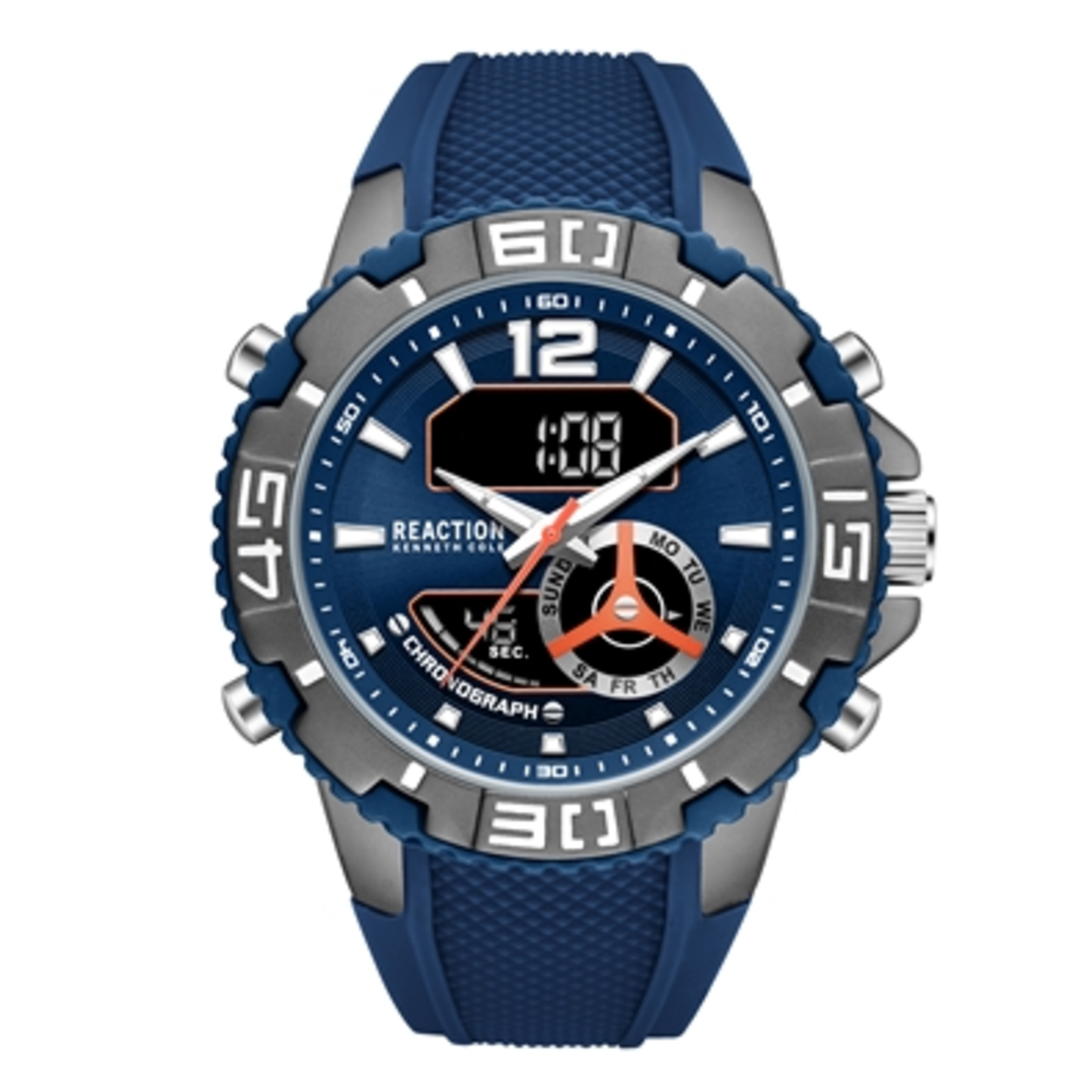 MEN'S ANA-DIGI WATCH, BLUE, STANDARD