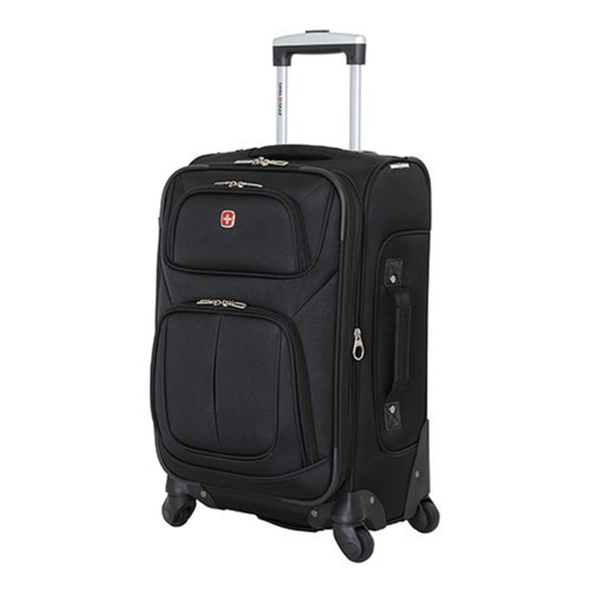 6283 21" EXPANDABLE CARRY-ON SPINNER BLACK