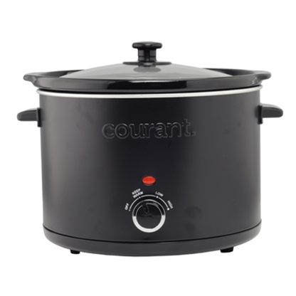 5 QUART SLOW COOKER, BLACK MATTE
