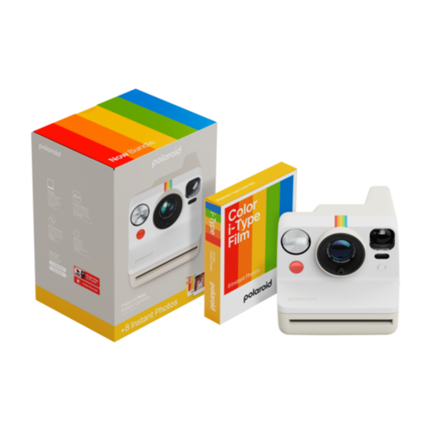POLAROID NOW GENERATION 3 I-TYPE INSTANT CAMERA + FILM BUNDLE