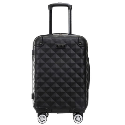 DIAMOND TOWER SPINNER LUGGAGE, BLACK, 20"