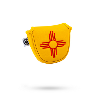 NEW MEXICO STATE FLAG - MALLET PUTTER COVER