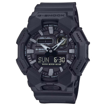 MENS GA010 G-SHOCK LARGE ANA- DIGI WATCH BLACK