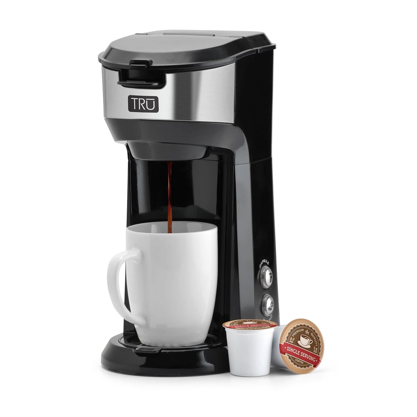 DUAL BREW SINGLE SERVE COFFEEMAKER