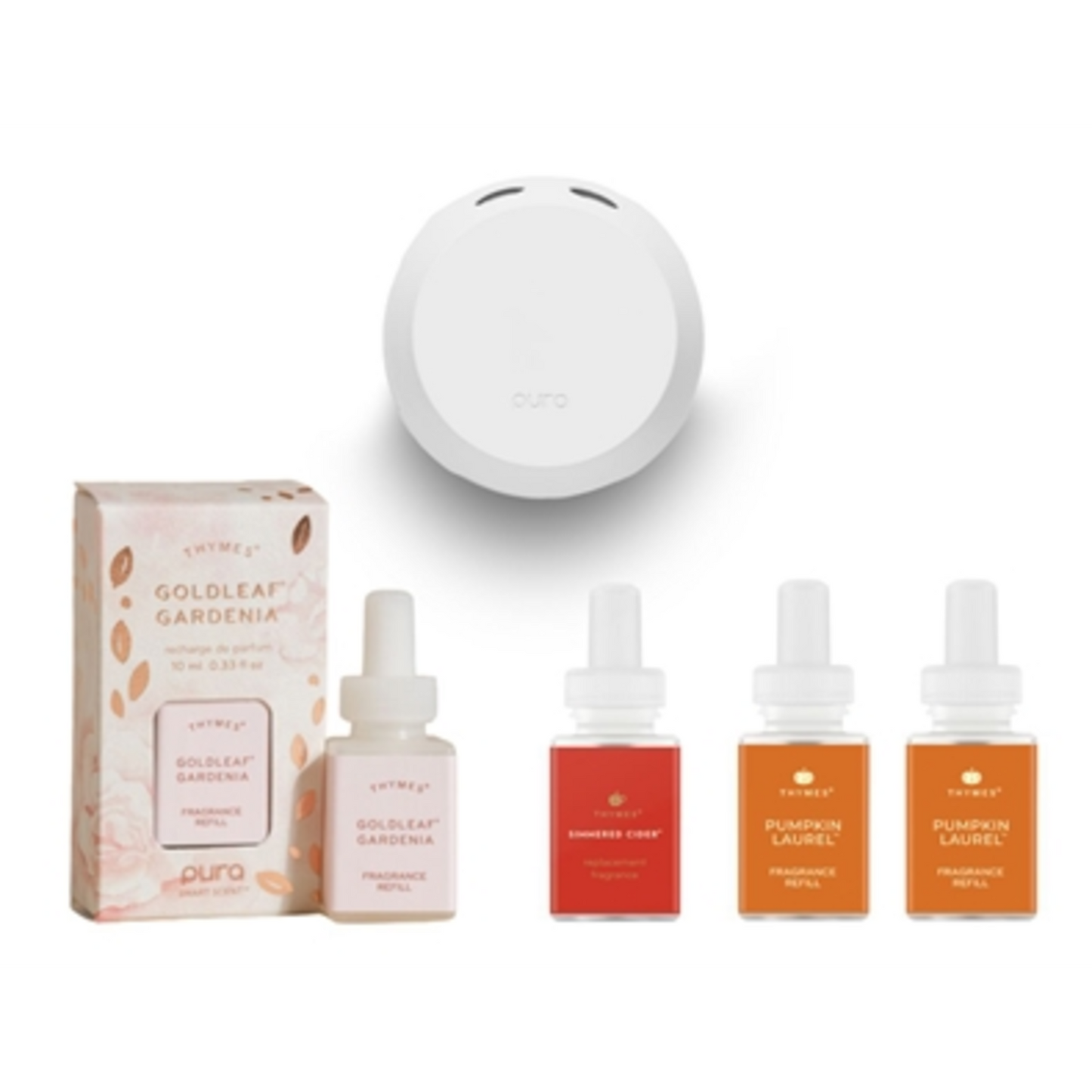 THYMES FALL SMART FRAGRANCE DIFFUSER SET, 5 PIECES