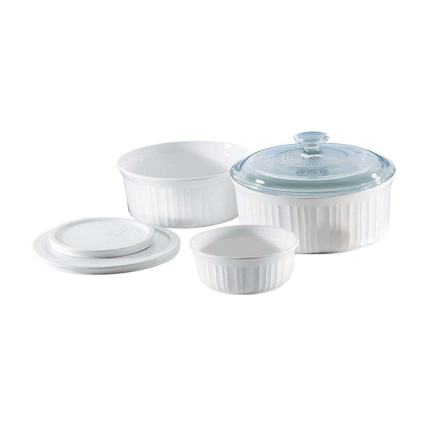 FRENCH WHITE 6PC BAKEWARE SET
