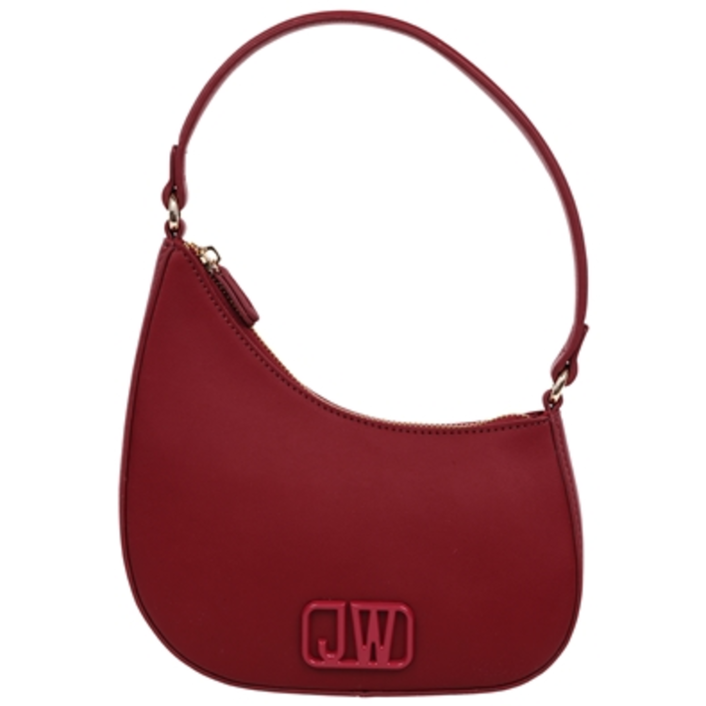 SHOULDER BAG W/ JW LOGO, OXBLOOD
