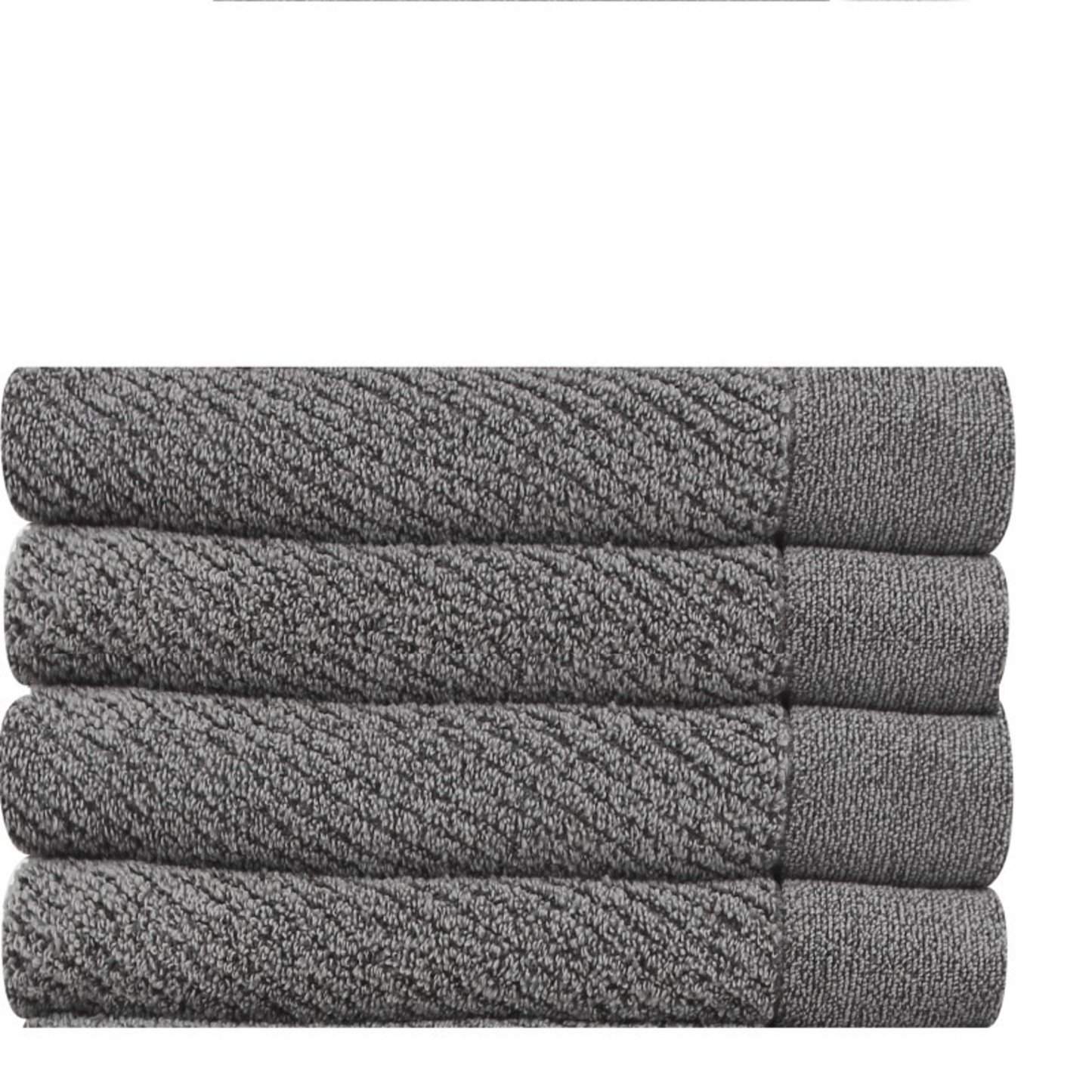 TAILORED 4PCS SET HAND TOWEL - (GREY)