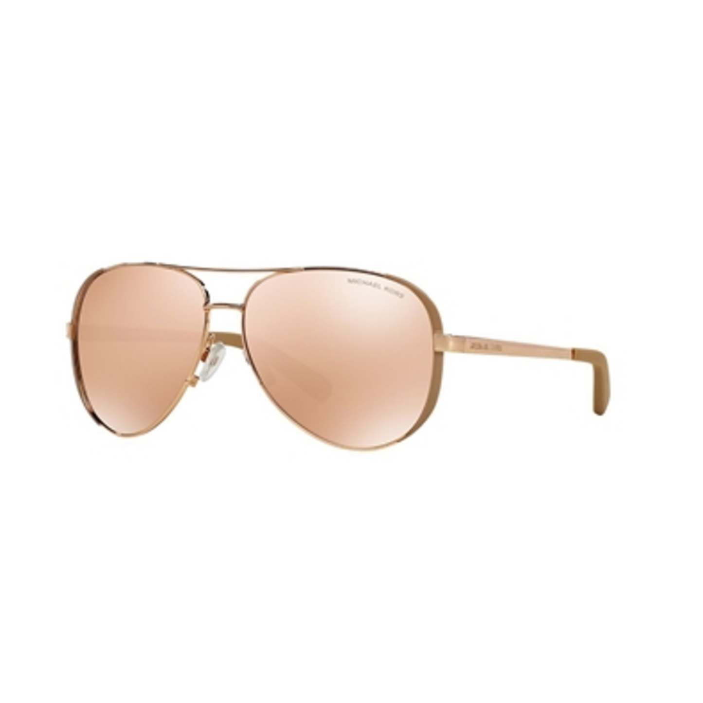 CHELSEA SUNGLASSES, ROSE GOLD/TAUPE, 59