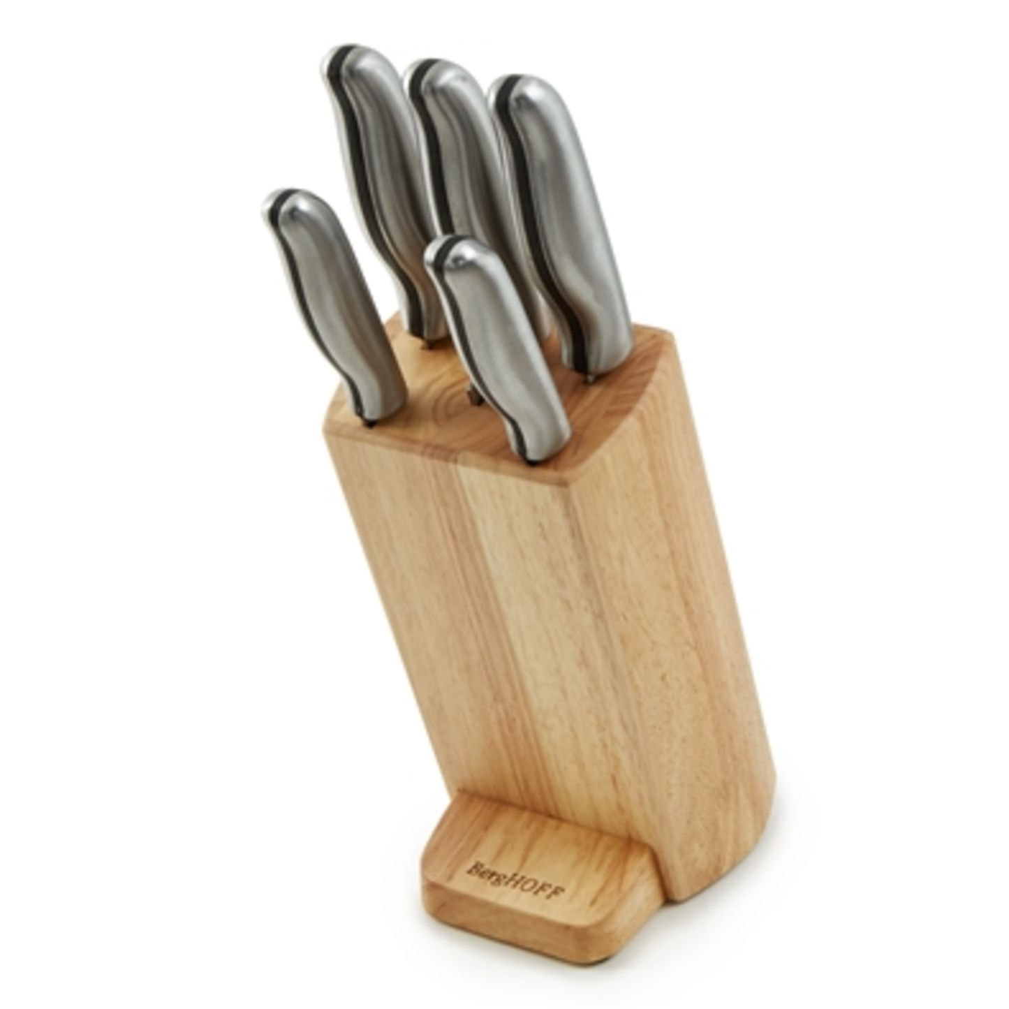 DINA ENTITY CUTLERY SET WITH BLOCK, 6 PIECES