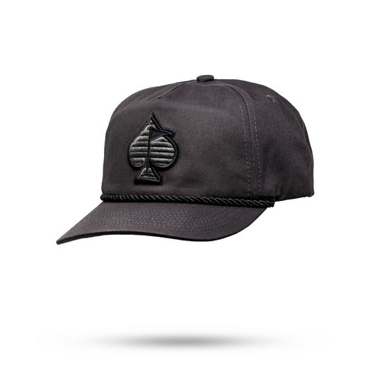 HERITAGE ROPE HAT - CHARCOAL