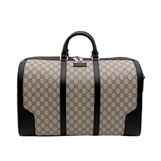 GG SUPREME DUFFLE BAG, BROWN
