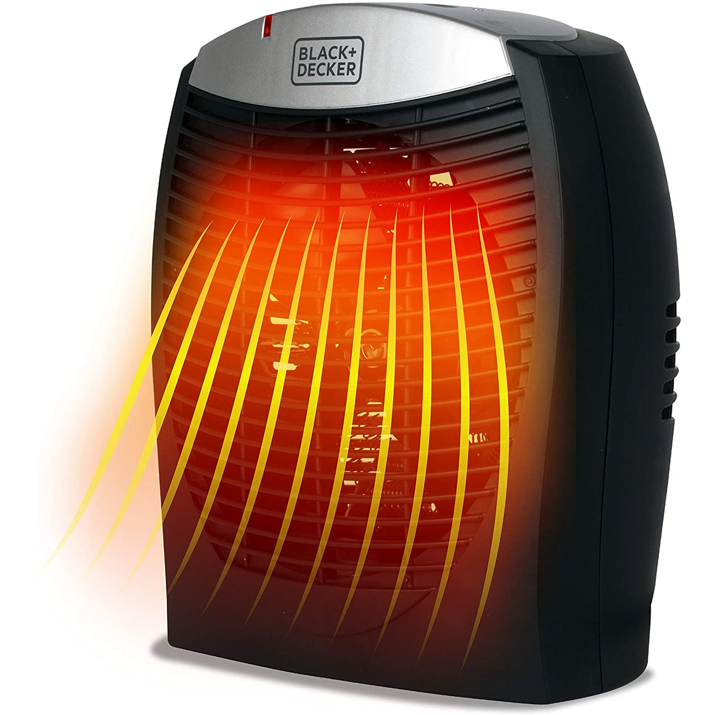 BLACK+DECKER ENERGY SAVING FUNCTION ELECTRONIC HEATER - BLACK