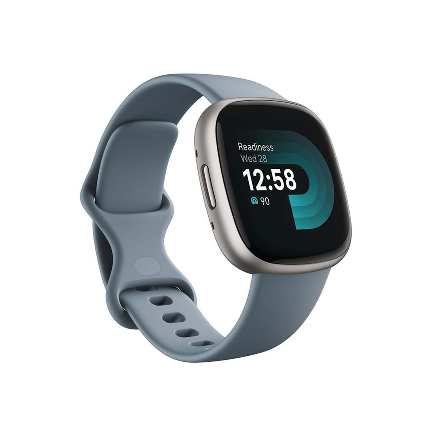 VERSA 4 SMARTWATCH WATERFALL BLUE/PLATINUM