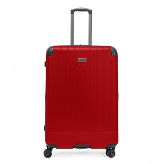 FLYING AXIS CHECKED LUGGAGE, CHERRY RED, 28"