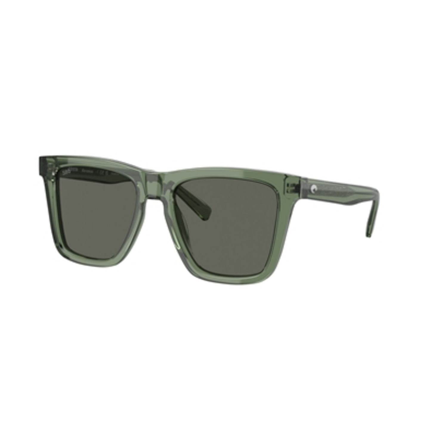 MEN'S SQUARE SUNGLASSES POLARIZED, OLIVE/GREY, 54