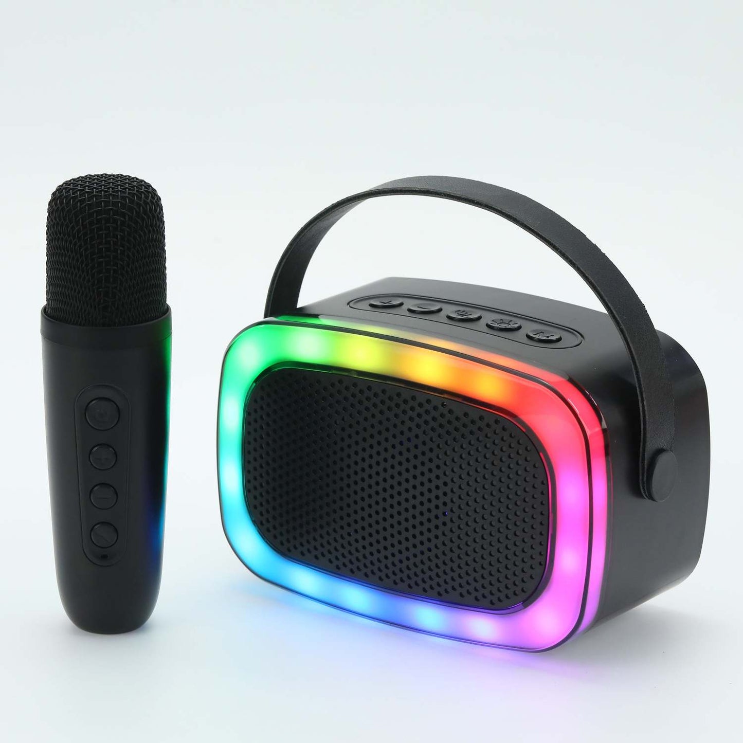 MINI KARAOKE BT SPEAKER W/ WIRELESS MIC