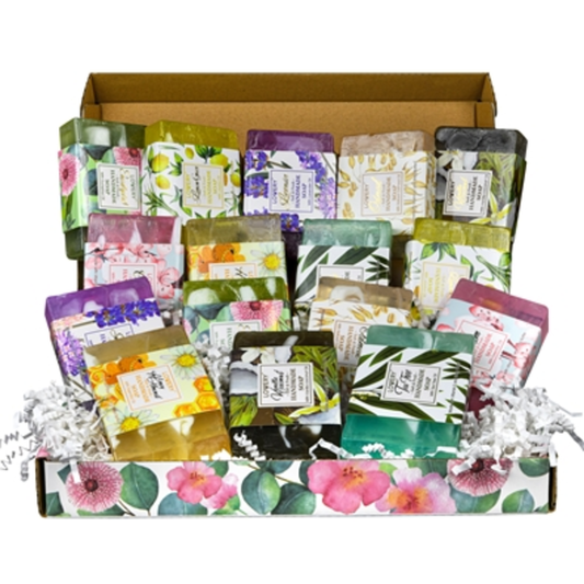 HANDMADE SOAP SET, MULTI, 8 PIECES