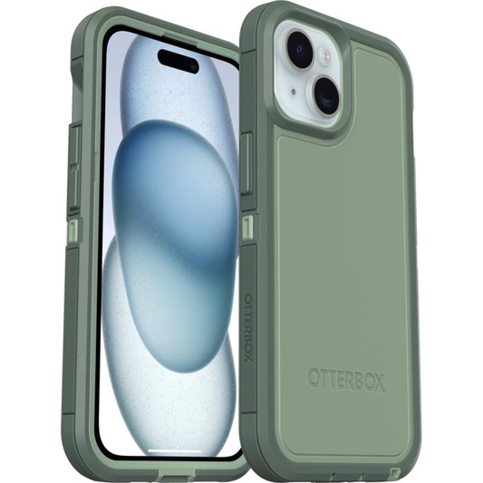 OTTERBOX APPLE IPHONE 15, IPHONE 14 AND IPHONE 13 DEFENDER XT SERIES CASE FOR MAGSAFE - EMERALD ISLE