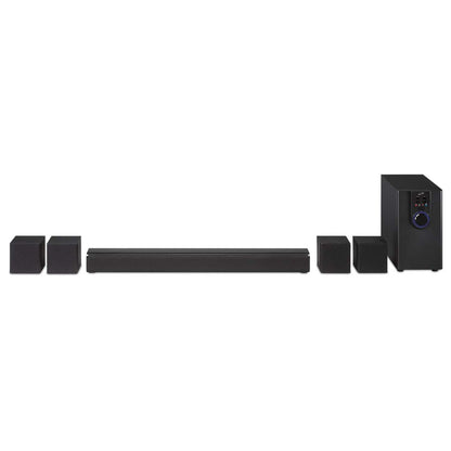 5.1 BLUETOOTH HOME THEATER W/ SUBWOOFER AND 26" SOUNDBAR
