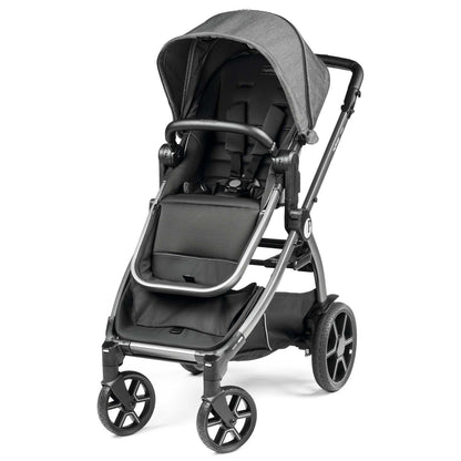 YPSI SINGLE TO DOUBLE STROLLER W/ REVERSIBLE SEAT MERCURY