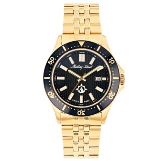 EXPEDITION DATE WATCH, GOLD, STANDARD