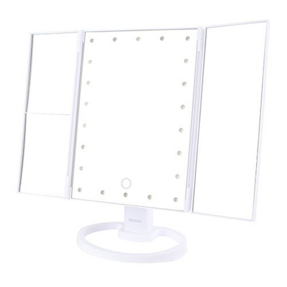CORDLESS LED LIGHT UP VANITY MIRROR