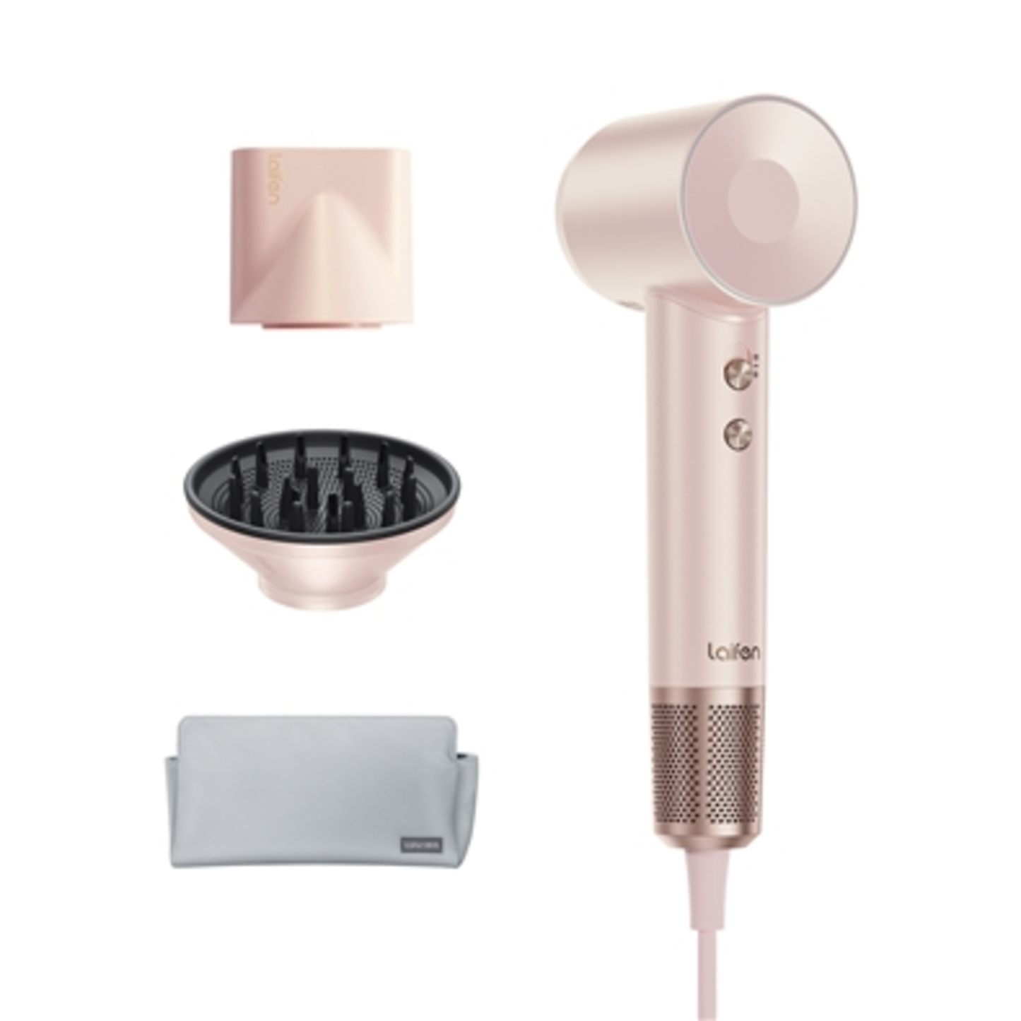 SWIFT PREMIUM HAIR DRYER W/ TRAVEL BAG, PINK