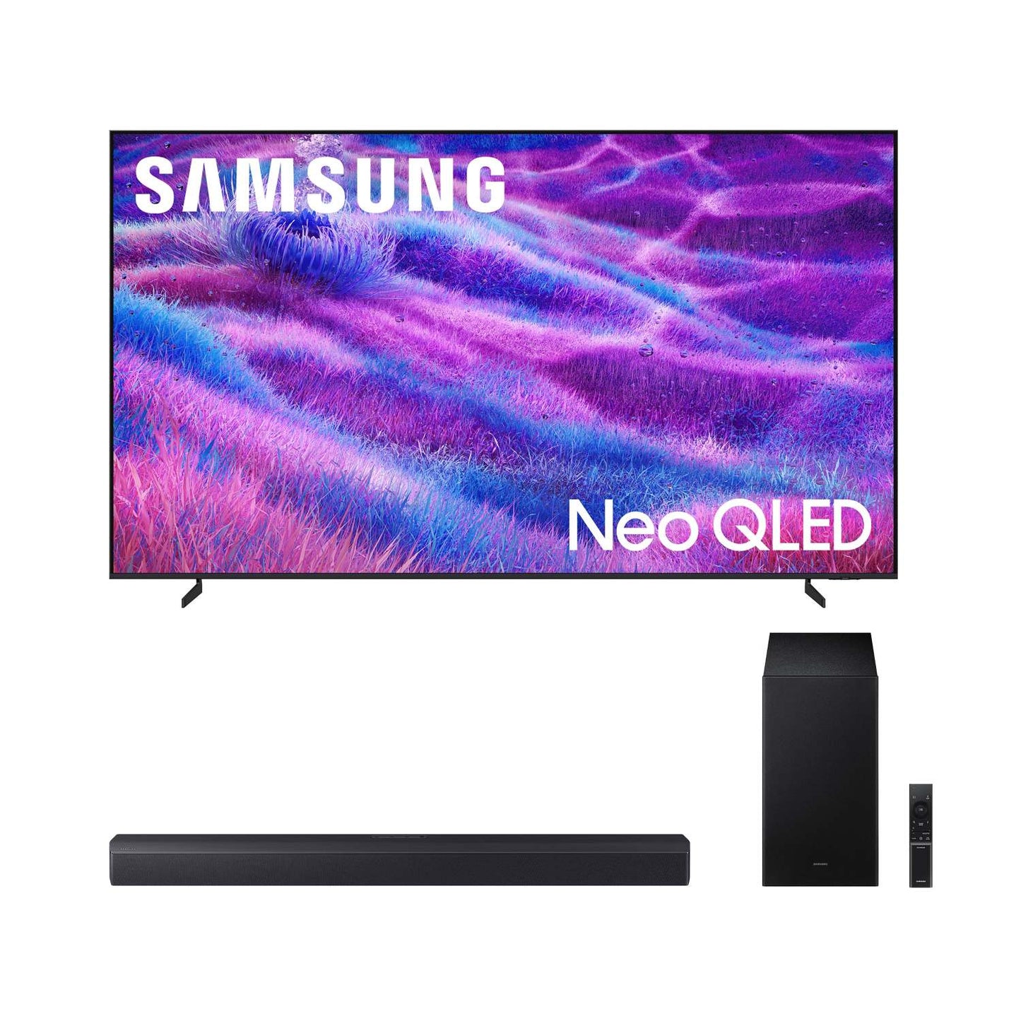 65" CLASS 8000 SERIES CRYSTAL 4K LED TV W/ 2.1CH 300W B550F SERIES SOUNDBAR