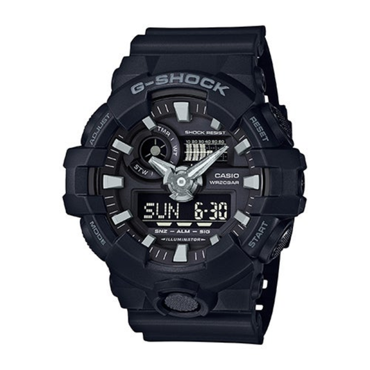 G-SHOCK ANA-DIGI WATCH BLACK