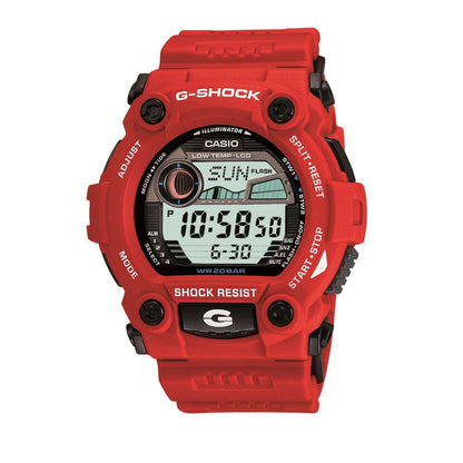 G-SHOCK RESCUE DIGITAL WATCH RED