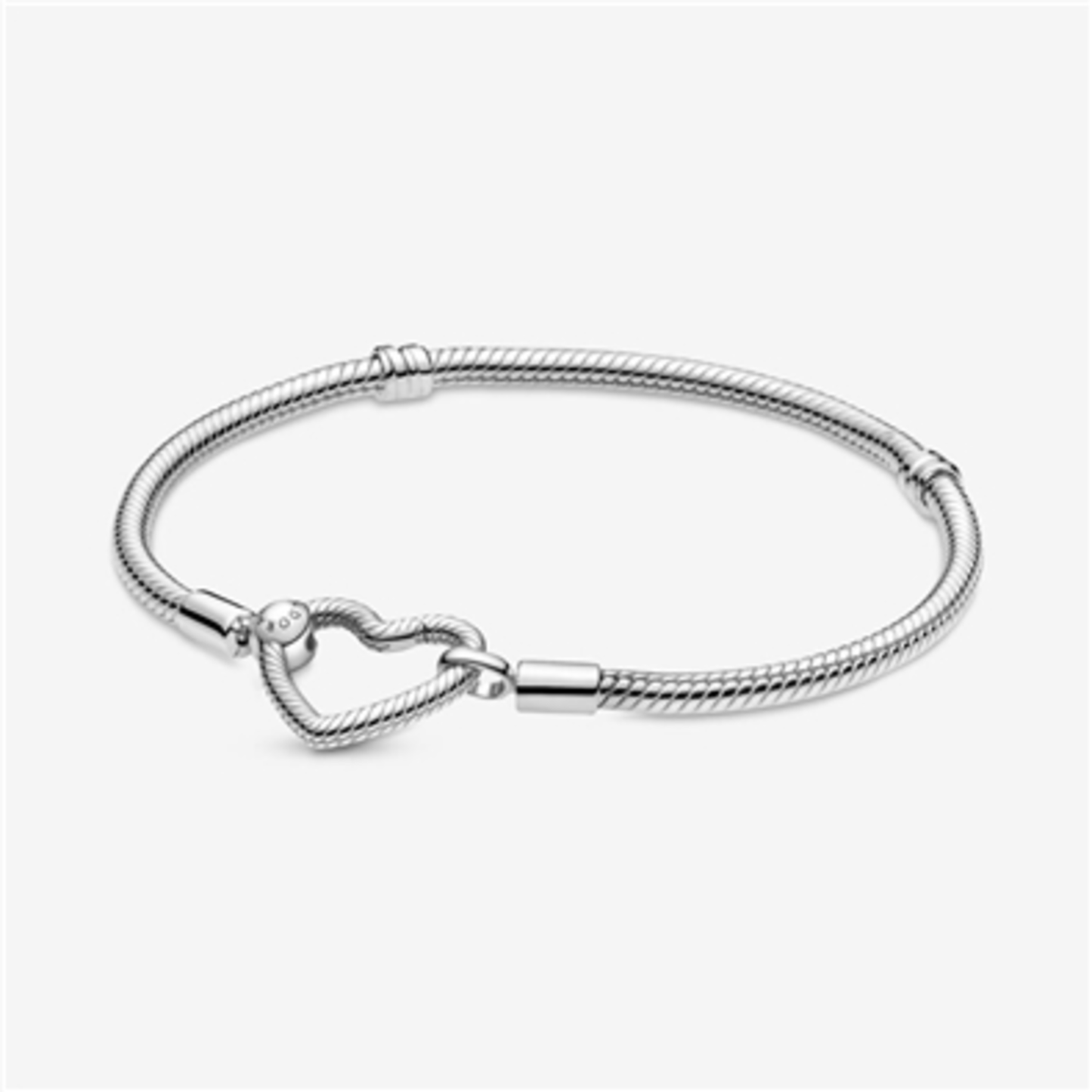 MOMENTS HEART CLOSURE BRACELET, 7.5