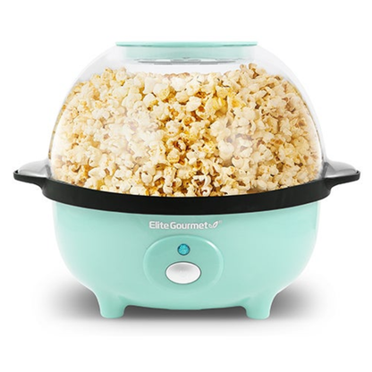 3QT AUTOMATIC STIRRING POPCORN MAKER MINT