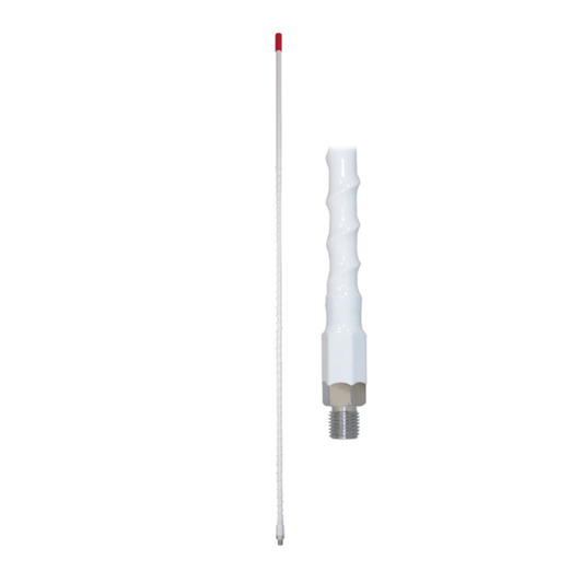 3FT WHT FBRGLS CB ANTENNA