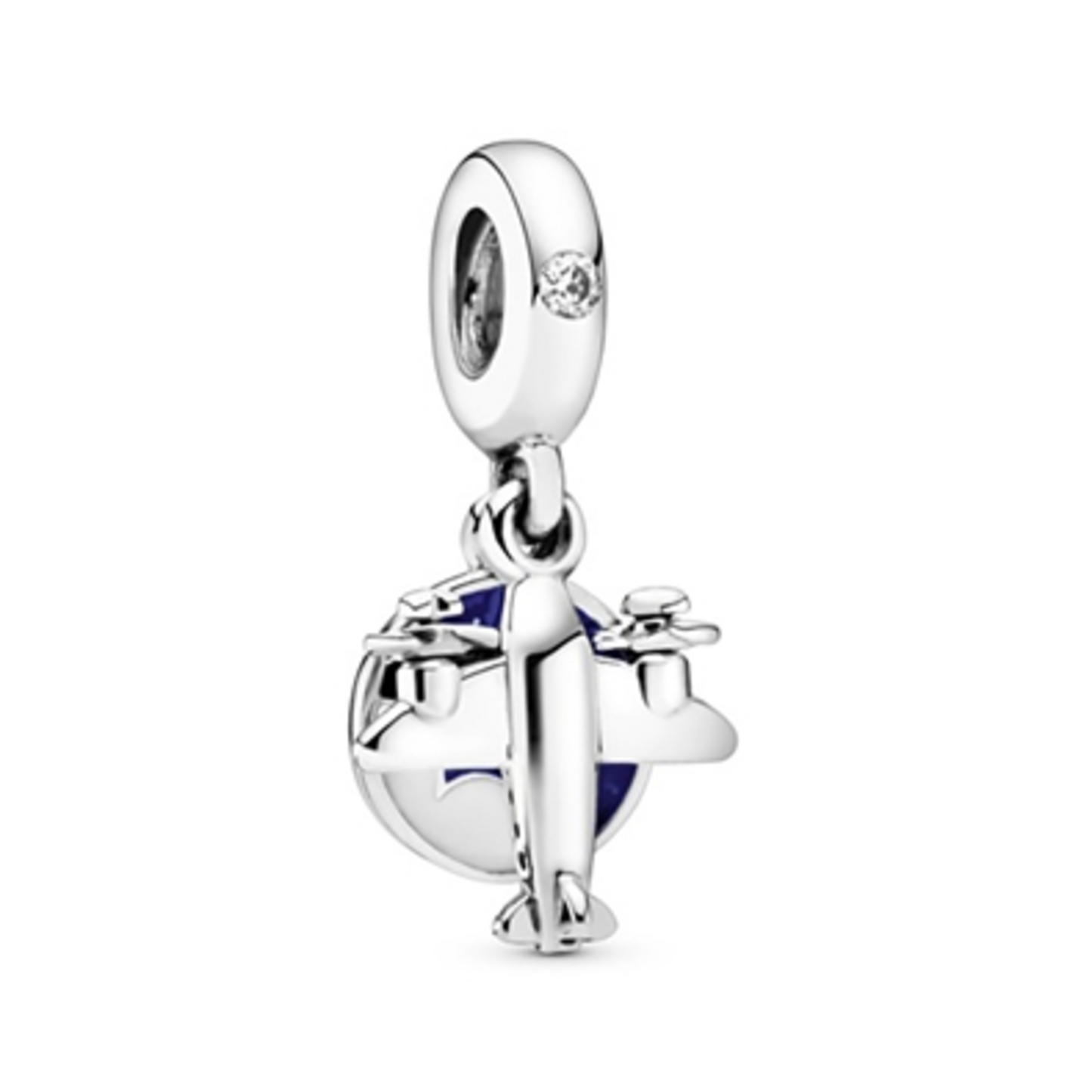 PROPELLER PLANE DANGLE CHARM, MULTI
