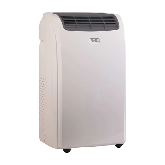 BLACK+DECKER PORTABLE AIR CONDITIONER WITH REMOTE CONTROL, 12,000 BTU - WHITE