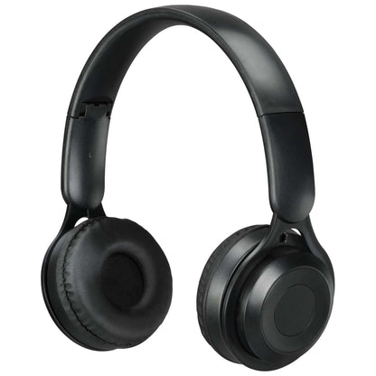 BLUETOOTH ON-EAR HEADPHONES W/ BUILT-IN MICROPHONE BLACK