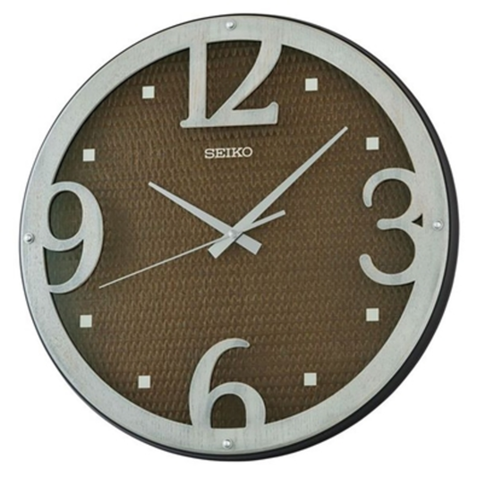 PALM DESERT WALL CLOCK, BROWN