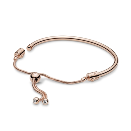 SLIDING BRACELET, ROSE GOLD